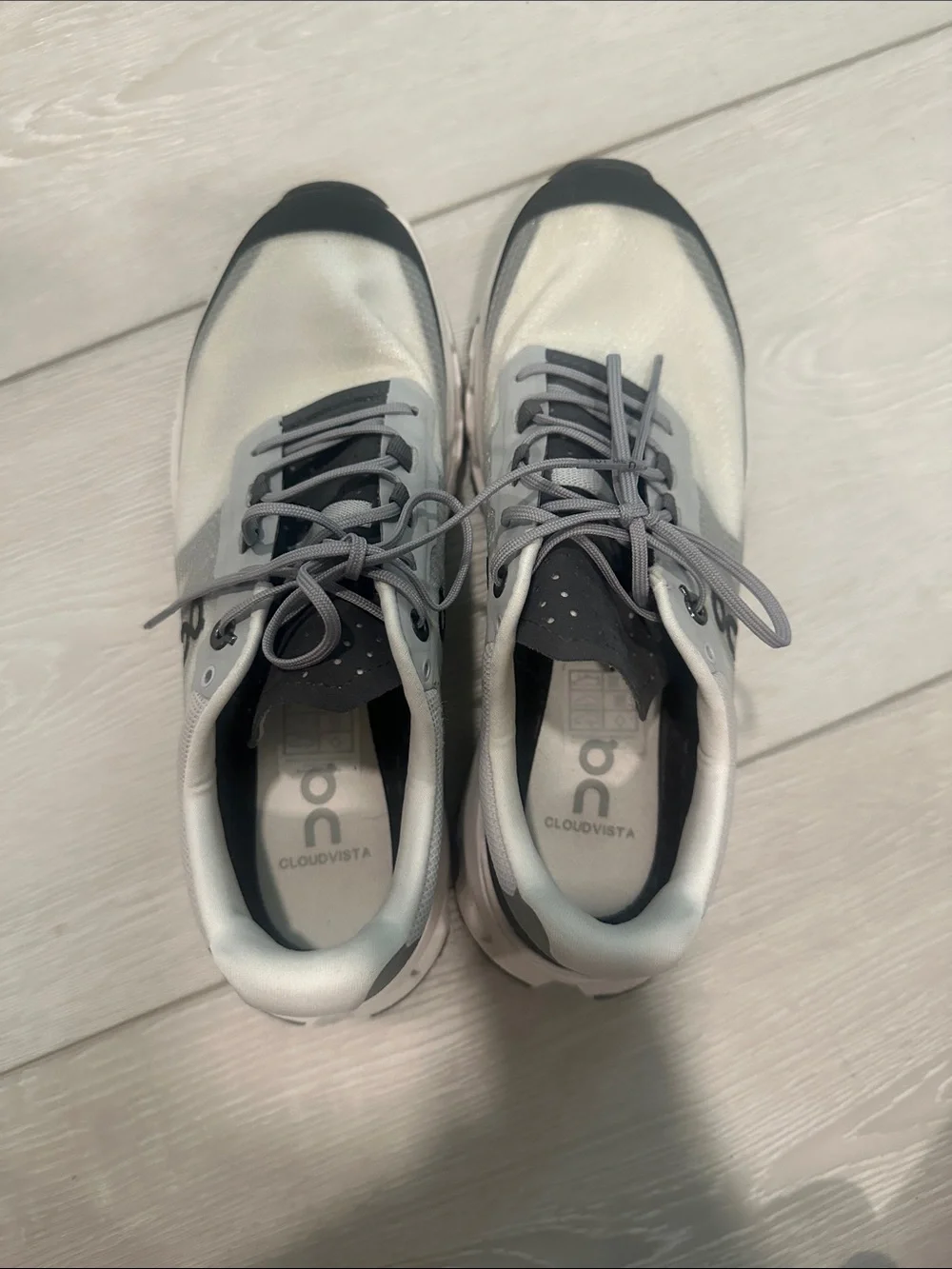 On-Brand Women’s  Gray and White Running Shoes